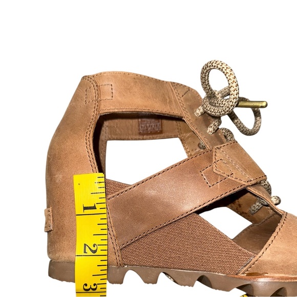 NWOT Sorel Tan Wedge Sandals - Picture 5 of 5